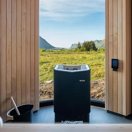 New! High End Lofoten 6 Ferienhaus Lyngværet