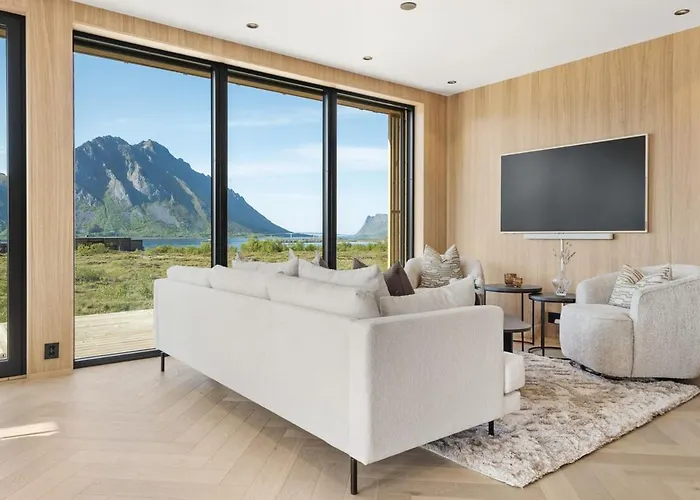 New! High End Lofoten 6 Ferienhaus *